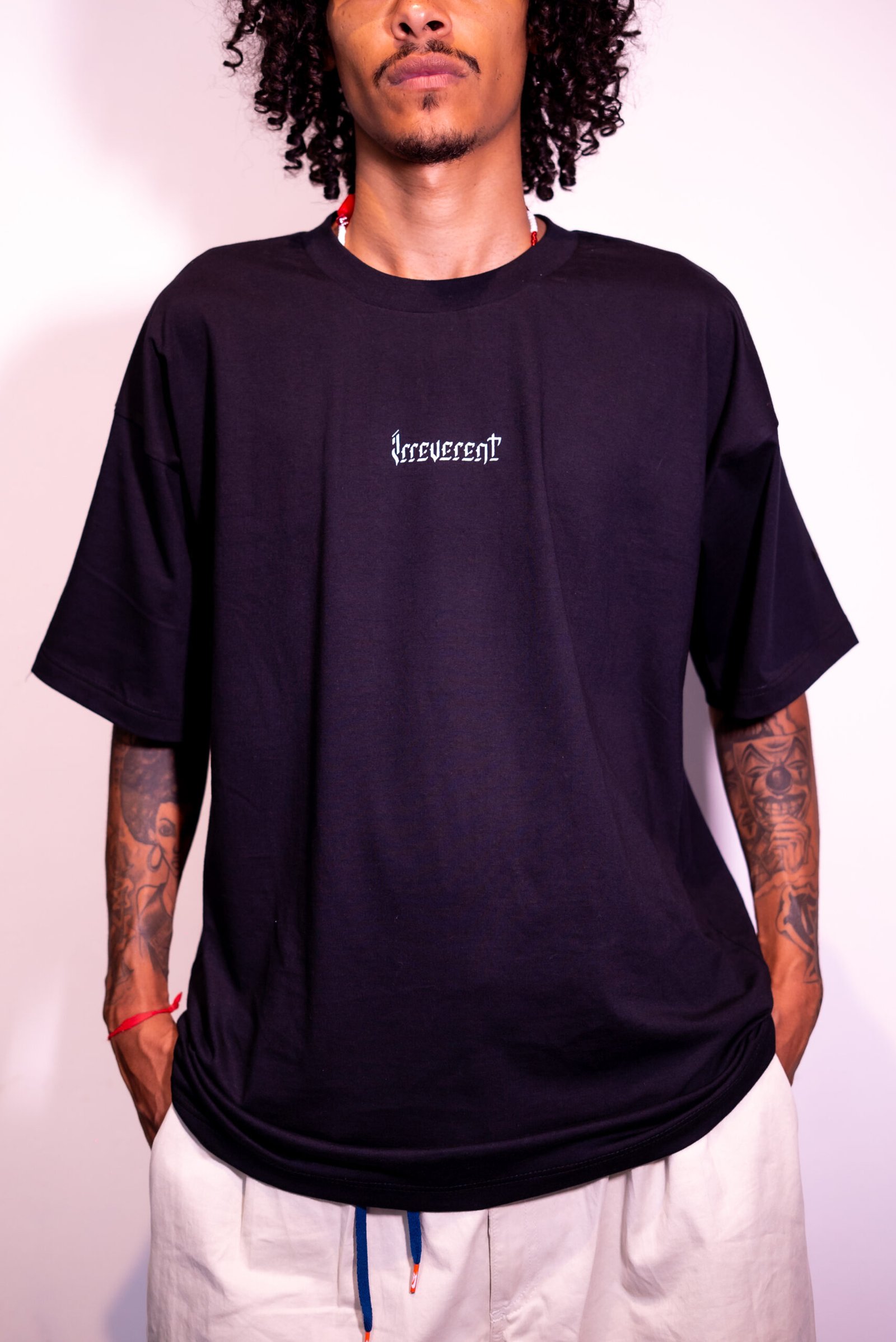 Camiseta Oversized CHNF - Preta - Imagem 2