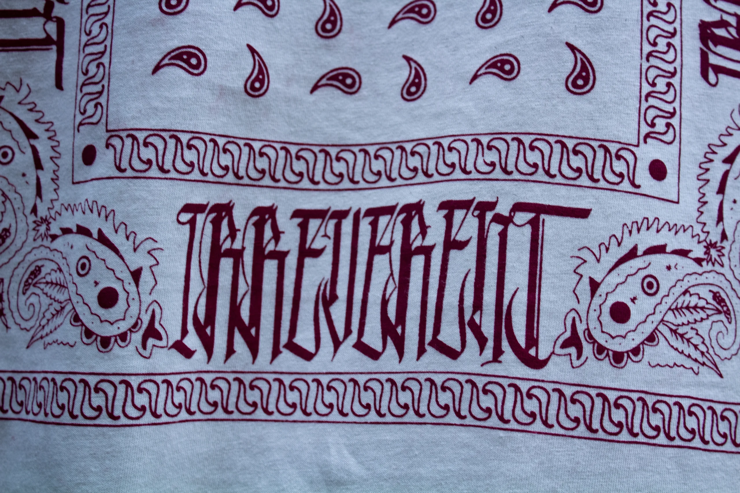 Camiseta Oversized Caxemira - Off white - Imagem 3